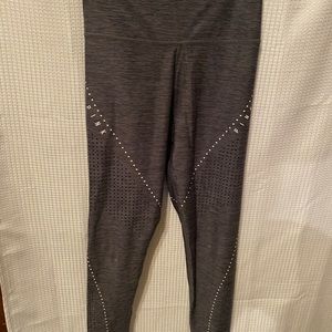 PINK gray leggings. Size small